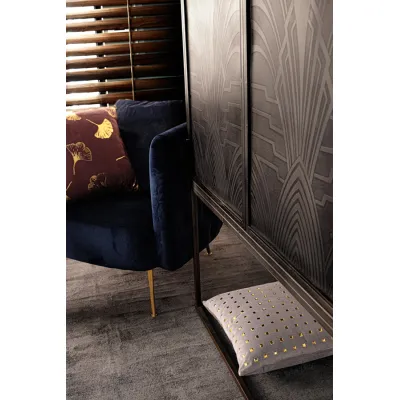 comprar POLTRONA TENBURY AZUL OSCURO online de Bizzotto Homemotion desde 662,35 €