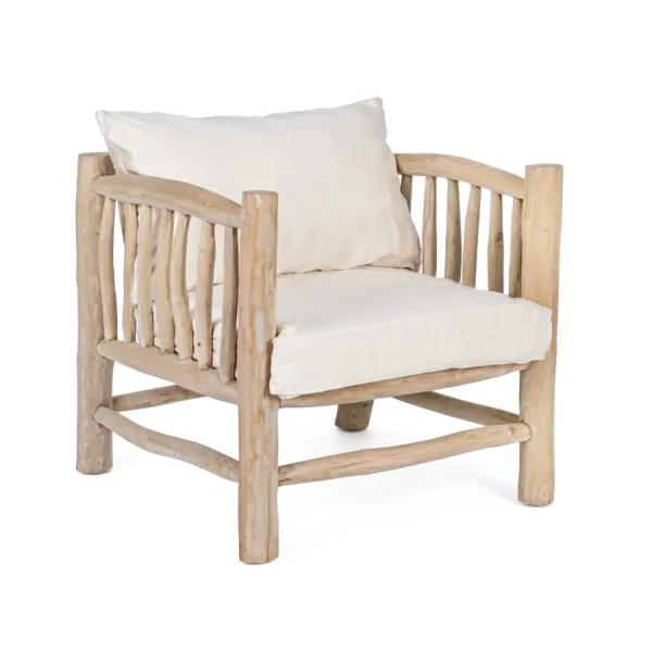 SILLÓN CON COJINES SAHEL NATURAL