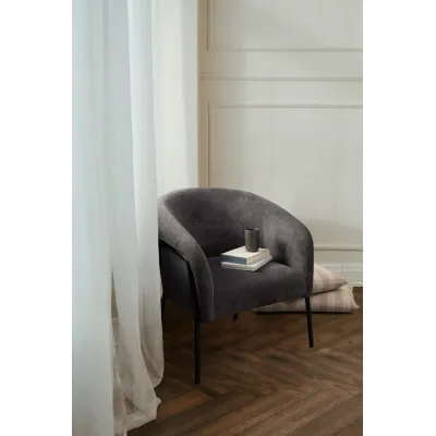 comprar SILLÓN CAMILA GRIS OSCURO online de BIZZOTTO desde 337,59 €