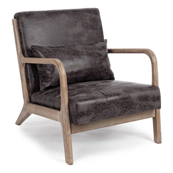 SILLÓN CON COJINES ANCILLA DARK