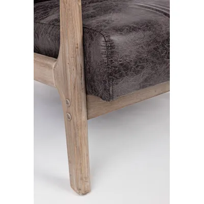 comprar SILLÓN CON COJINES ANCILLA DARK online de BIZZOTTO desde 503,97 €