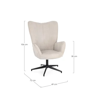 comprar SILLÓN INAS BEIGE online de BIZZOTTO desde 289,67 €