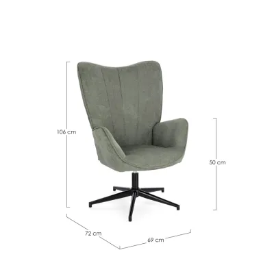 comprar SILLÓN INAS VERDE online de BIZZOTTO desde 289,67 €