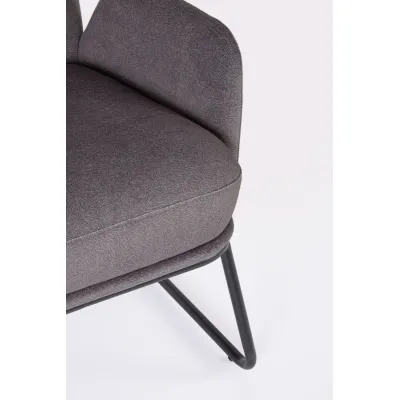 comprar SILLÓN OPHELIA GRIS OSCURO online de BIZZOTTO desde 405,23 €