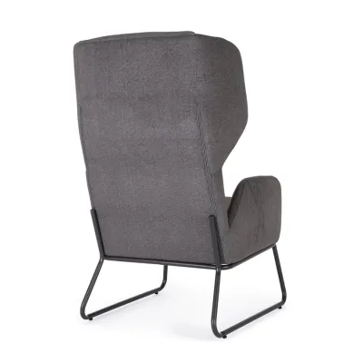 comprar SILLÓN OPHELIA GRIS OSCURO online de BIZZOTTO desde 405,23 €
