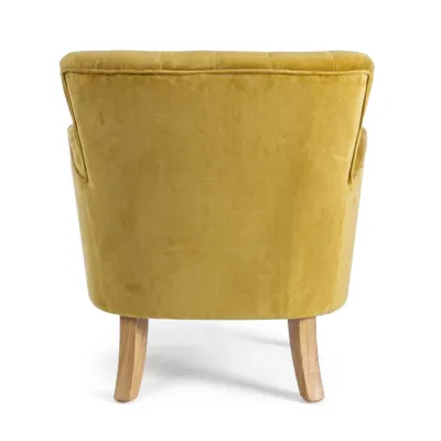 comprar SILLÓN ORLINS MOSTAZA online de BIZZOTTO desde 440,20 €