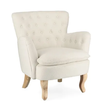 comprar SILLÓN ORLINS CREMA online de BIZZOTTO desde 442,26 €