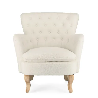 comprar SILLÓN ORLINS CREMA online de BIZZOTTO desde 442,26 €