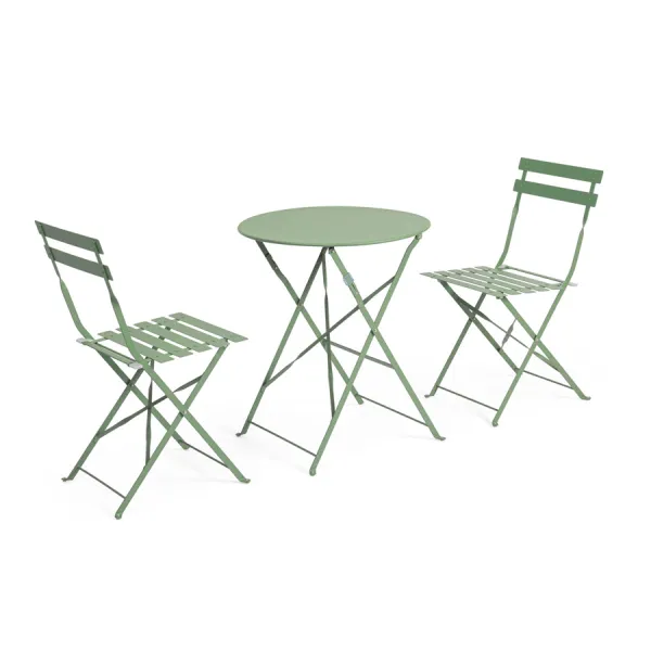 SET DE 3 | MESA Y 2 SILLAS AUSTIN LEAF