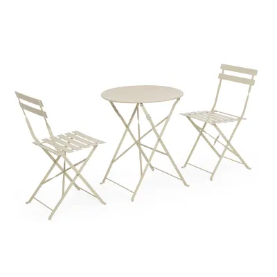 comprar SET DE 3 | MESA Y 2 SILLAS AUSTIN GYPSUM online de Yes desde 146,94 €