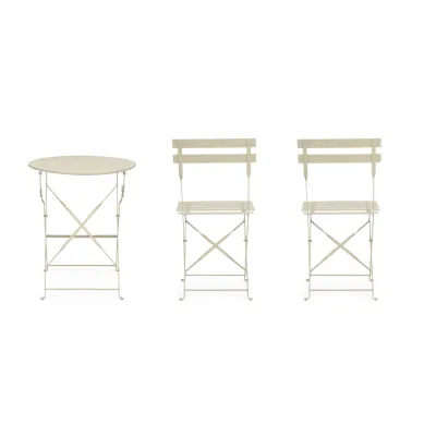 comprar SET DE 3 | MESA Y 2 SILLAS AUSTIN GYPSUM online de Yes desde 146,94 €