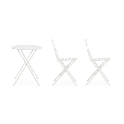 comprar SET DE 3 | MESA Y 2 SILLAS AUSTIN BLANCO online de Yes desde 146,94 €