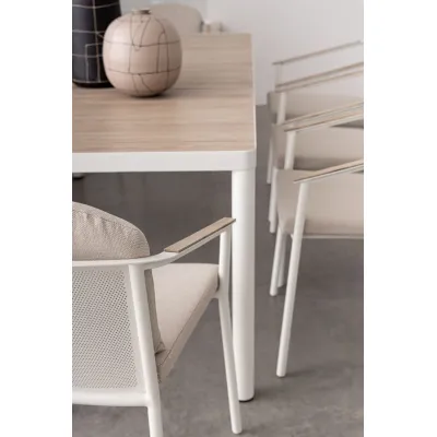 comprar SET MESA MÁS 8 SILLAS CON COJIES ULISES VAPOR YK15 online de BIZZOTTO desde 2,306.87