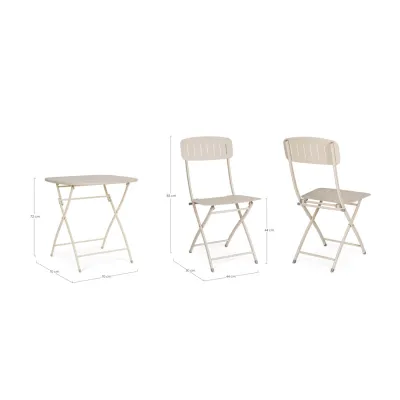 comprar SET DE 3 | MESA Y 2 SILLAS YVONNE CHAMPÁN online de Yes desde 274,72 €