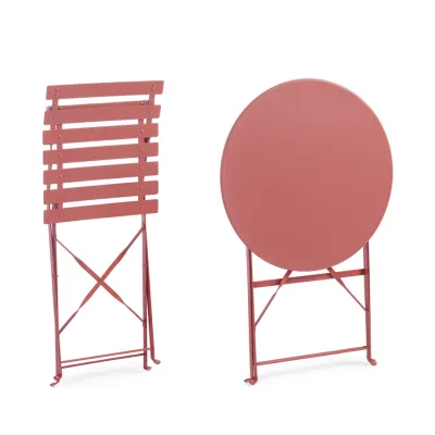 comprar SET DE 3 | MESA Y 2 SILLAS AUSTIN TERRACOTA online de Yes desde 146,94 €