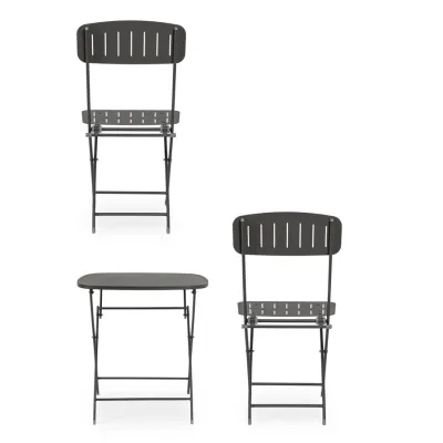 comprar SET DE 3 | MESA Y 2 SILLAS YVONNE ANTRACITA online de Yes desde 274,72 €