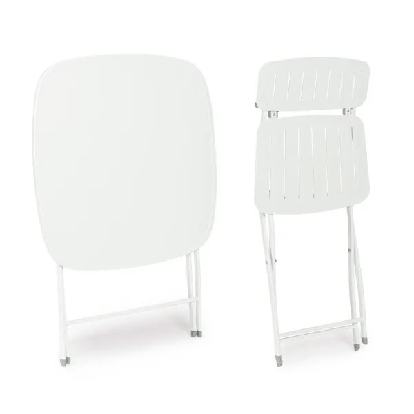 SET DE 3 | MESA Y 2 SILLAS YVONNE BLANCO