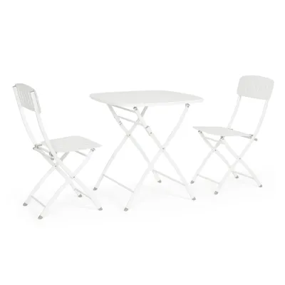comprar SET DE 3 | MESA Y 2 SILLAS YVONNE BLANCO online de Yes desde 274,72 €