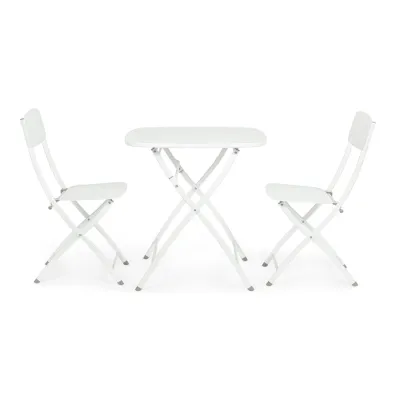 comprar SET DE 3 | MESA Y 2 SILLAS YVONNE BLANCO online de Yes desde 274,72 €