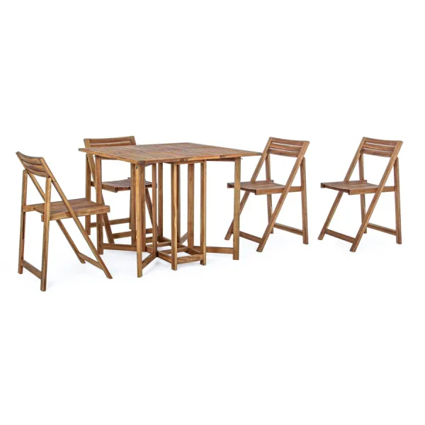 SET MESA MÁS 4 SILLAS NOEMI