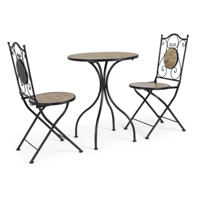 comprar SET DE 3 | MESA Y 2 SILLAS PLEG KANSAS online de Yes desde 244,90 €