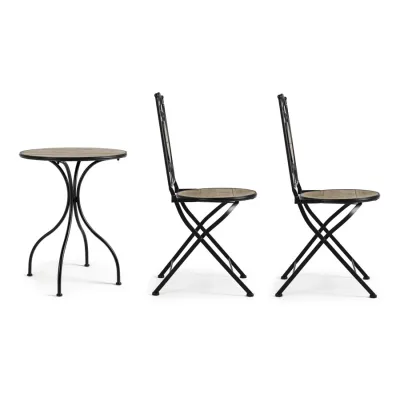 comprar SET DE 3 | MESA Y 2 SILLAS PLEG KANSAS online de Yes desde 244,90 €
