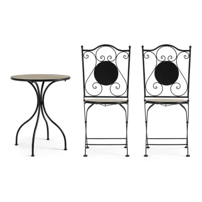 comprar SET DE 3 | MESA Y 2 SILLAS PLEG KANSAS online de Yes desde 244,90 €