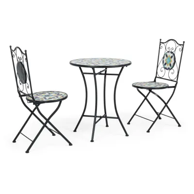 comprar SET DE 3 | MESA Y 2 SILLAS PLEG POSITANO online de Yes desde 234,26 €