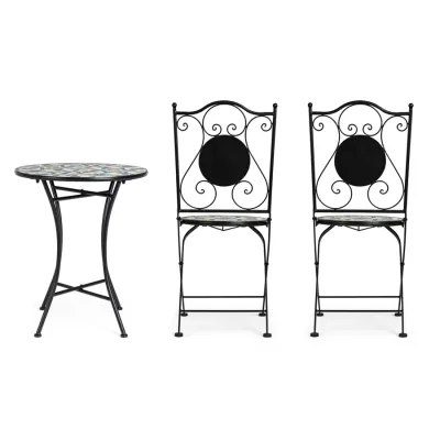 comprar SET DE 3 | MESA Y 2 SILLAS PLEG POSITANO online de Yes desde 234,26 €