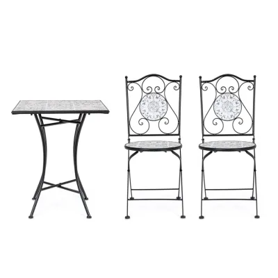 comprar SET DE 3 | MESA CUADRADA MÁS 2 SILLAS PLEG ERICE online de Yes desde 234,26 €
