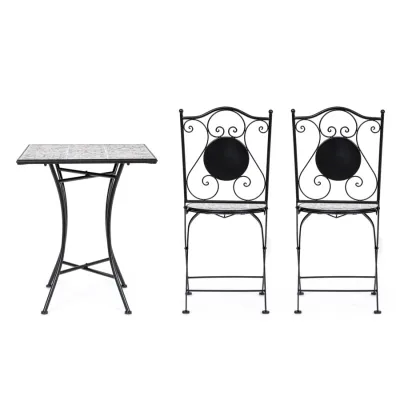 comprar SET DE 3 | MESA CUADRADA MÁS 2 SILLAS PLEG ERICE online de Yes desde 234,26 €
