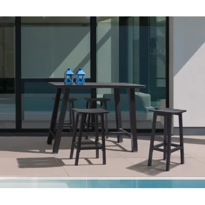 comprar TABURETE BAR SKIPPER H71 ANTRACITA YK13 online de BIZZOTTO desde 169,30 €