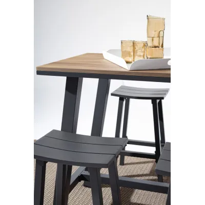 comprar TABURETE BAR SKIPPER H71 ANTRACITA YK13 online de BIZZOTTO desde 169,30 €