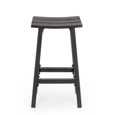 comprar TABURETE BAR SKIPPER H71 ANTRACITA YK13 online de BIZZOTTO desde 169,30 €