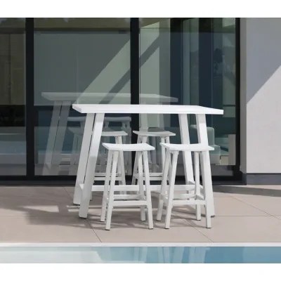 comprar TABURETE BAR SKIPPER H71 BLANCO YK11 online de BIZZOTTO desde 169,30 €