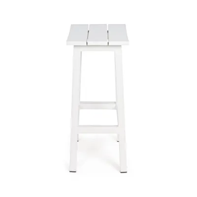 comprar TABURETE BAR SKIPPER H71 BLANCO YK11 online de BIZZOTTO desde 169,30 €