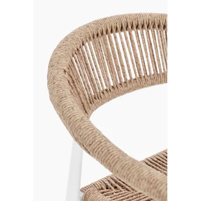 comprar TABURETE BAR JANDIA BLANCO SA27/BEIGE online de BIZZOTTO desde 255,55 €