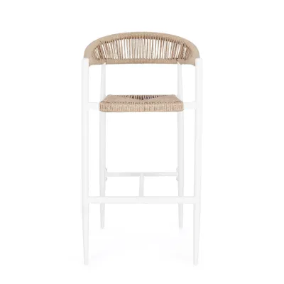comprar TABURETE BAR JANDIA BLANCO SA27/BEIGE online de BIZZOTTO desde 255,55 €