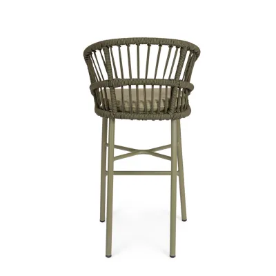 comprar TABURETE BAR CON COJIES ODIVELAS VERDE online de BIZZOTTO desde 417,40 €