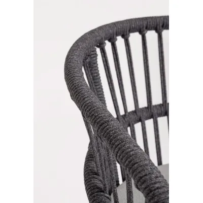 comprar TABURETE BAR CON COJIES ODIVELAS ANTRACITA online de BIZZOTTO desde 417,40 €
