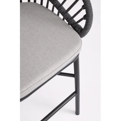 comprar TABURETE BAR CON COJIES ODIVELAS ANTRACITA online de BIZZOTTO desde 417,40 €