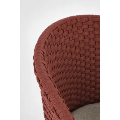 comprar SGABELLO BAR CON COJIES COACHELLA SCARLET online de Bizzotto Homemotion desde 785,82 €
