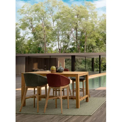 comprar SGABELLO BAR CON COJIES COACHELLA VERDE online de Bizzotto Homemotion desde 785,82 €