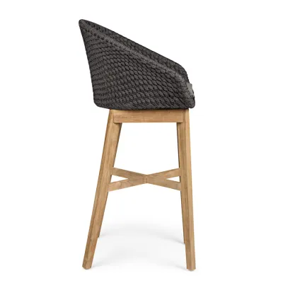 comprar TABURETE BAR CON COJIES COACHELLA ANTRACITA online de Bizzotto Homemotion desde 668,69 €