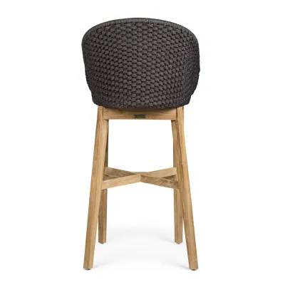 comprar TABURETE BAR CON COJIES COACHELLA ANTRACITA online de Bizzotto Homemotion desde 668,69 €