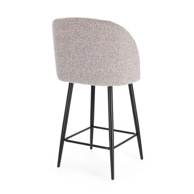 comprar TABURETE COCINA QUEEN NEGRO/VISON online de Yes desde 215,38 €