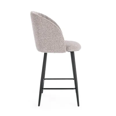comprar TABURETE COCINA QUEEN NEGRO/VISON online de Yes desde 215,38 €