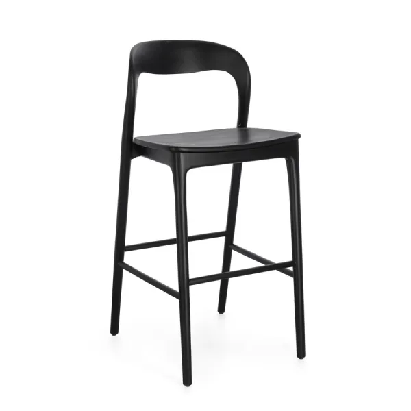 TABURETE BAR MILEY NEGRO