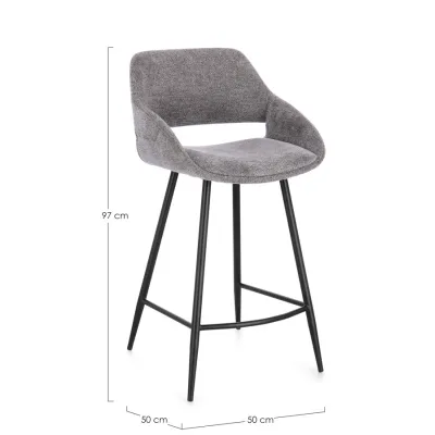 comprar TABURETE COCINA FLORENCE GREY online de BIZZOTTO desde 215,38 €