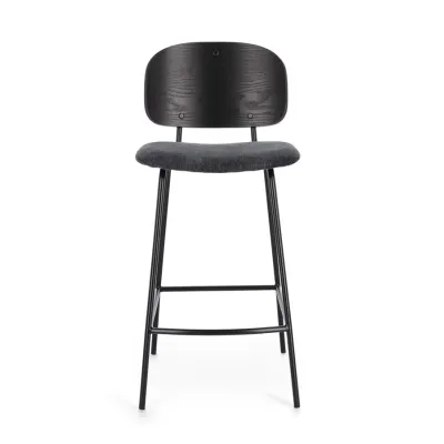comprar TABURETE COCINA SIENNA GRIS OSCURO online de BIZZOTTO desde 188,76 €